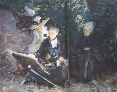 John Singer Sargent In the Generalife (mk18) china oil painting image